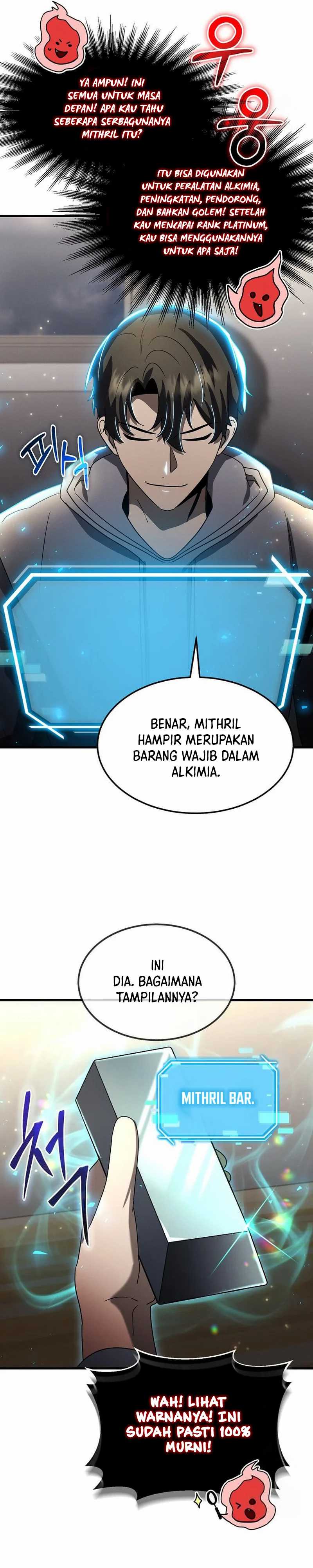 The Regressed Genius Player’s Legendary Weapon Creation Chapter 30 Bahasa Indonesia