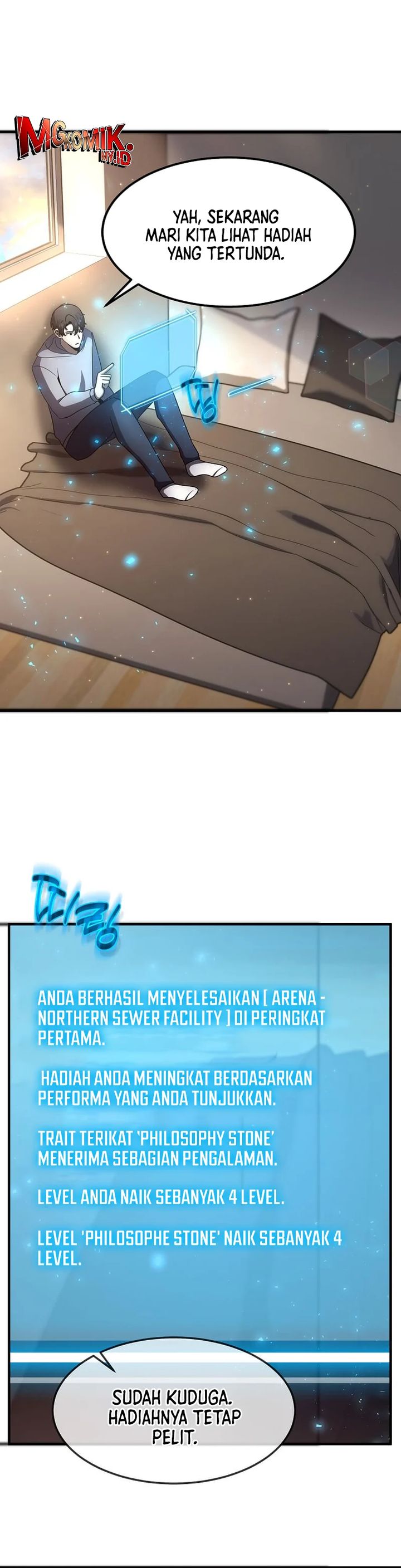 The Regressed Genius Player’s Legendary Weapon Creation Chapter 44 Bahasa Indonesia