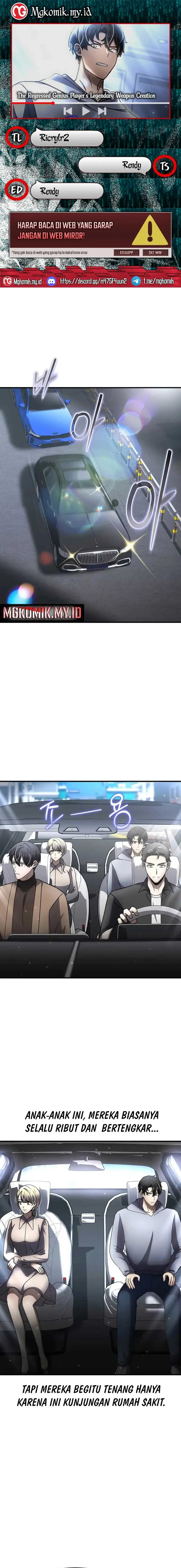 The Regressed Genius Player’s Legendary Weapon Creation chapter 53