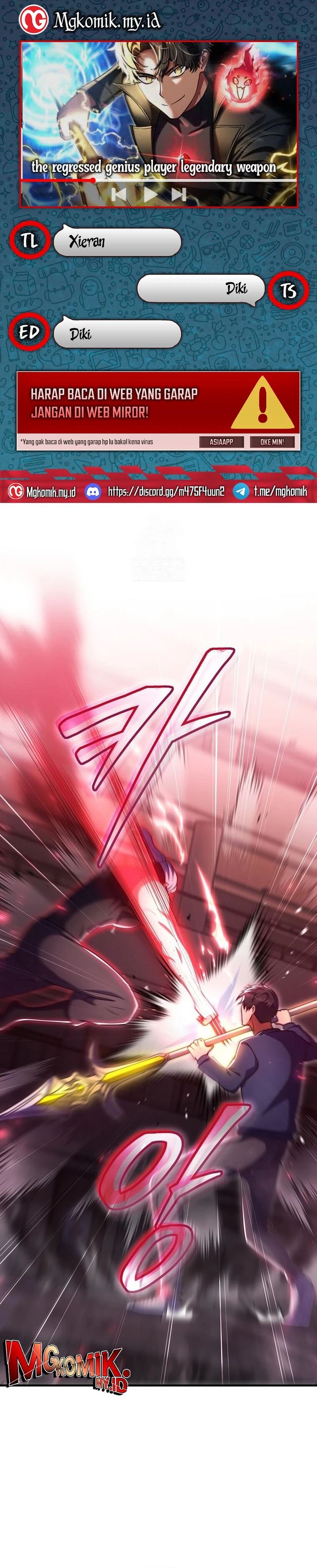 The Regressed Genius Player’s Legendary Weapon Creation Chapter 63 Bahasa Indonesia
