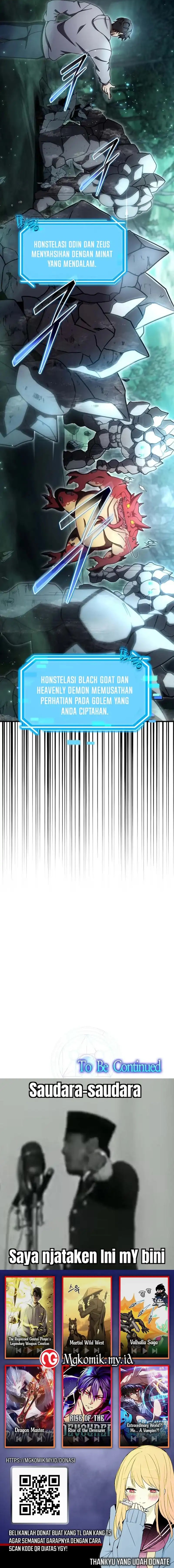 The Regressed Genius Player’s Legendary Weapon Creation Chapter 68 Bahasa Indonesia