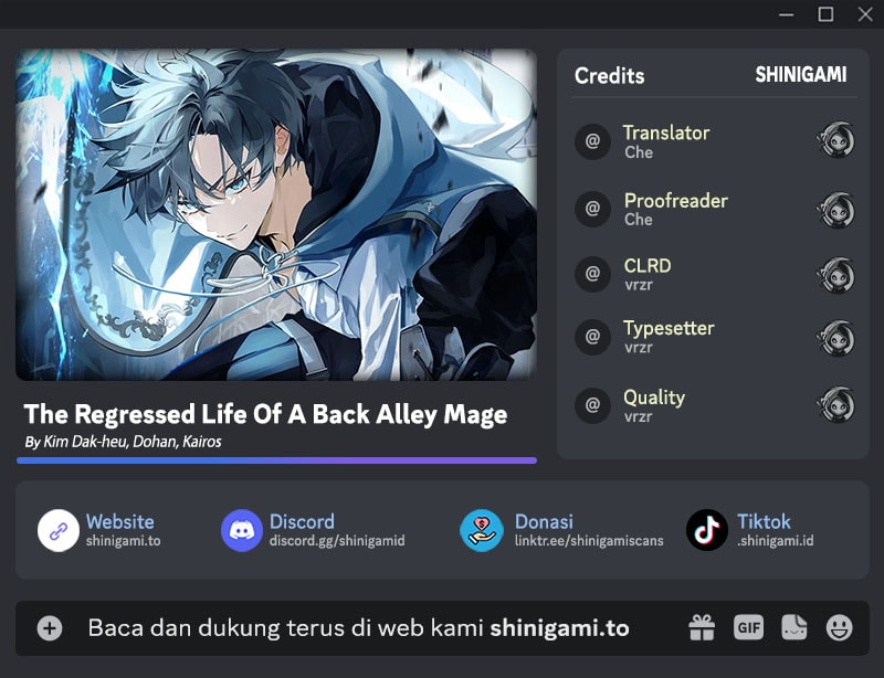 The Regressed Life Of A Back Alley Mage chapter 4