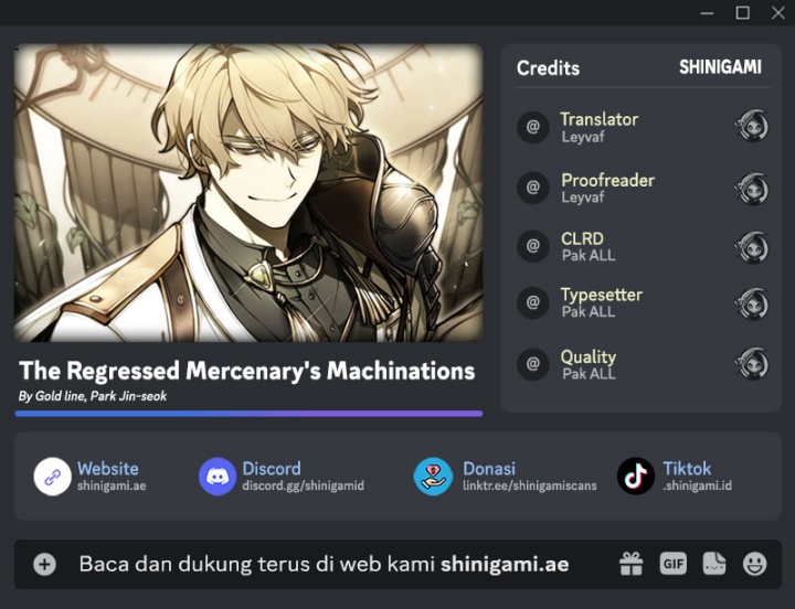 The Regressed Mercenary’s Machinations chapter 26