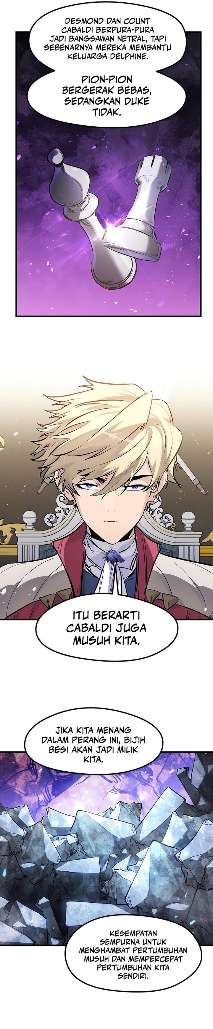 The Regressed Mercenary’s Machinations Chapter 57 Bahasa Indonesia