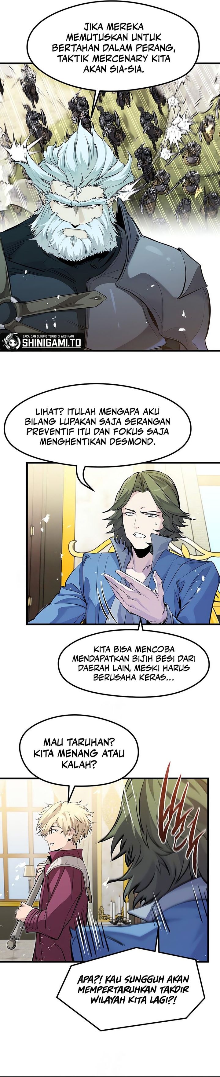 The Regressed Mercenary’s Machinations Chapter 57 Bahasa Indonesia