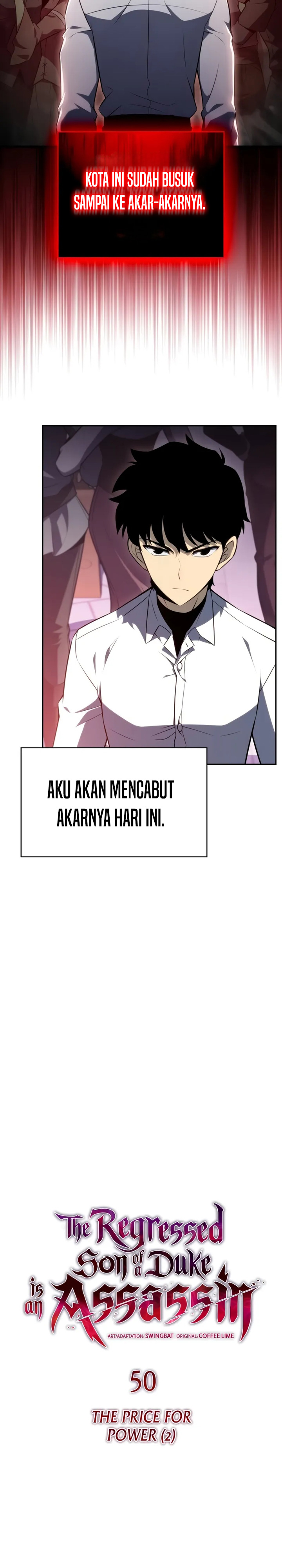 The Regressed Son of a Duke is an Assassin chapter 50