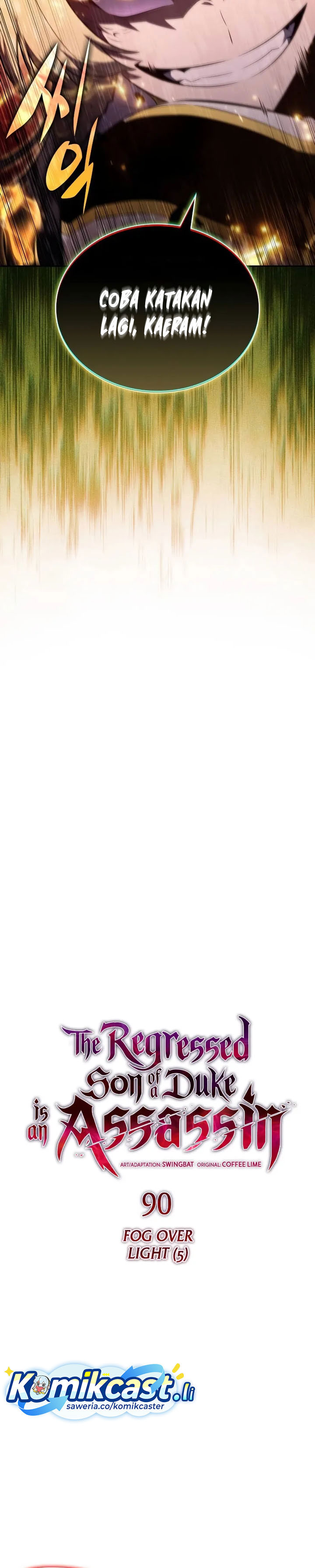 The Regressed Son of a Duke is an Assassin Chapter 90 Bahasa Indonesia