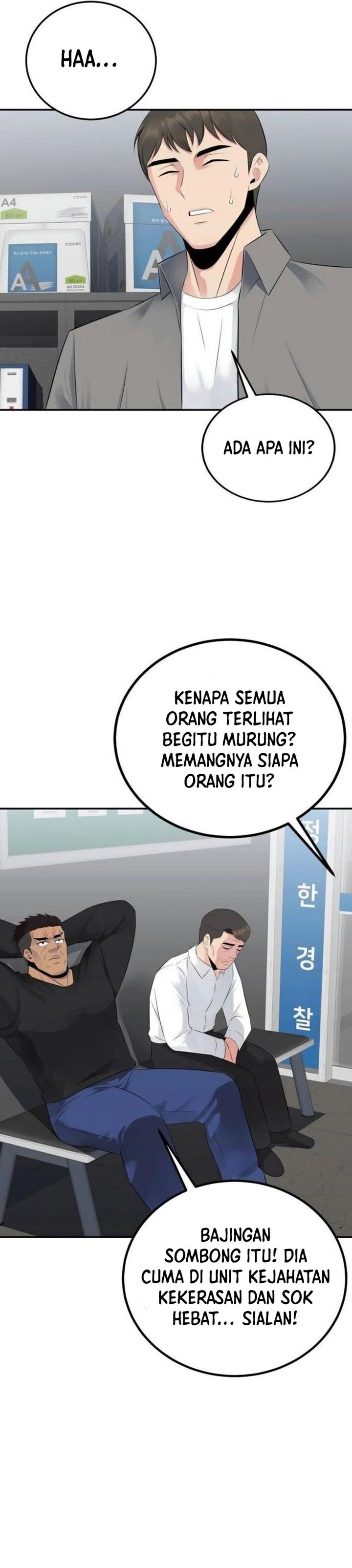 The Reincarnated Cop Who Strikes With Wealth Chapter 53 Bahasa Indonesia