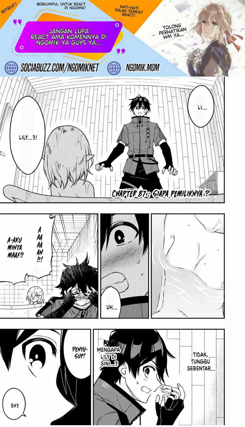 The Reincarnated Inferior Magic Swordsman Chapter 87 Bahasa Indonesia