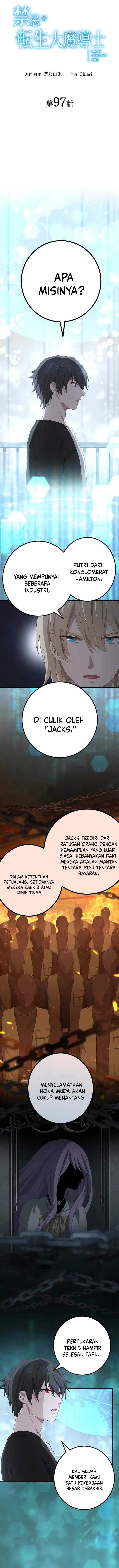 The Reincarnation of the Forbidden Archmage Chapter 97 Bahasa Indonesia