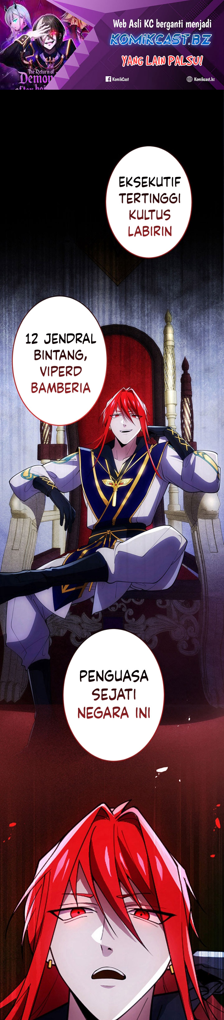 The Return of Demon King After Being Sealed for 3000 Years Chapter 19 Bahasa Indonesia