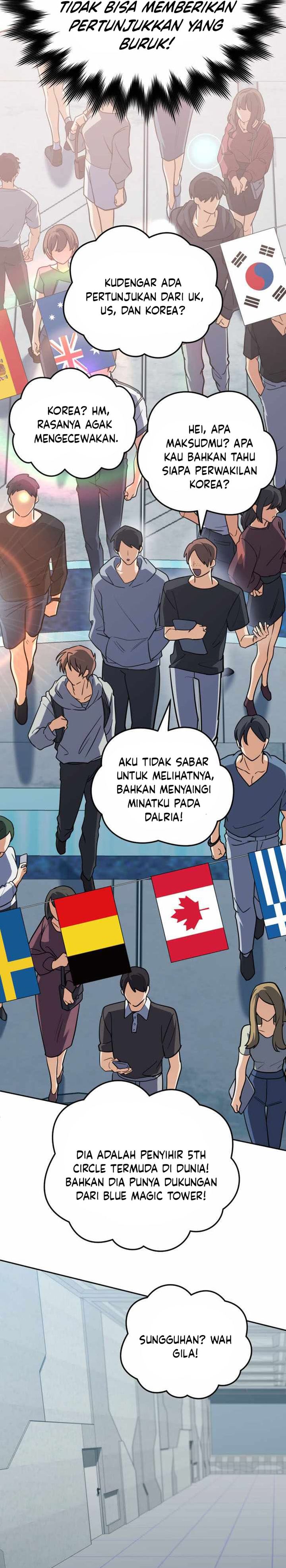 The Return of the Mythical Archmage Chapter 72 Bahasa Indonesia