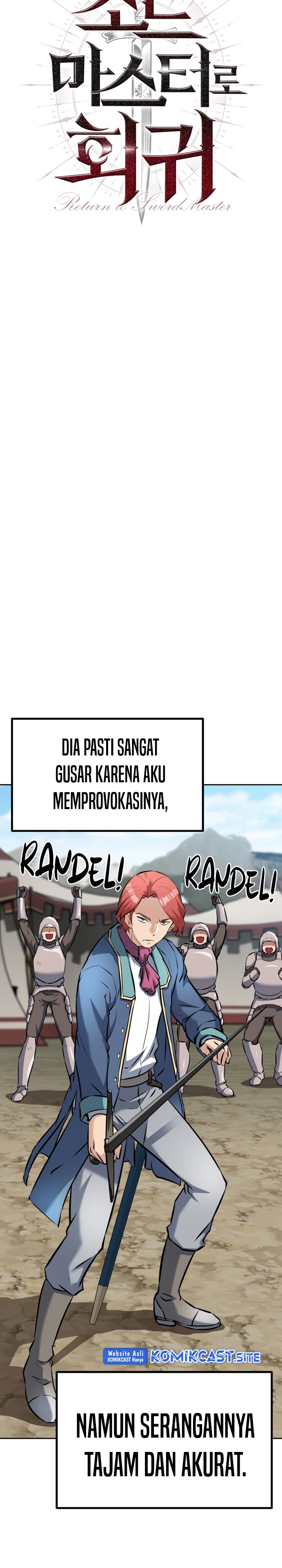 The Return of the Prodigious Swordmaster Chapter 10 Bahasa Indonesia