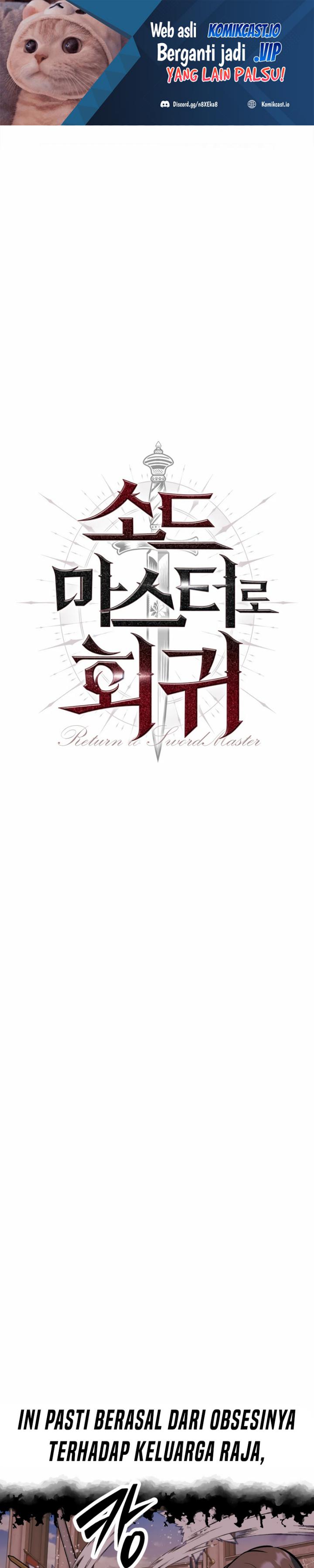 The Return of the Prodigious Swordmaster Chapter 33 Bahasa Indonesia