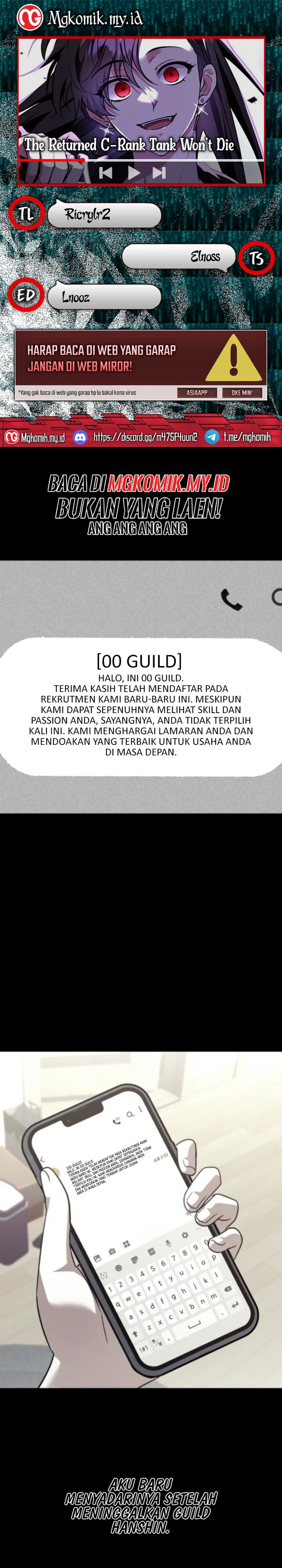 The Returned C-Rank Tank Won’t Die! chapter 35