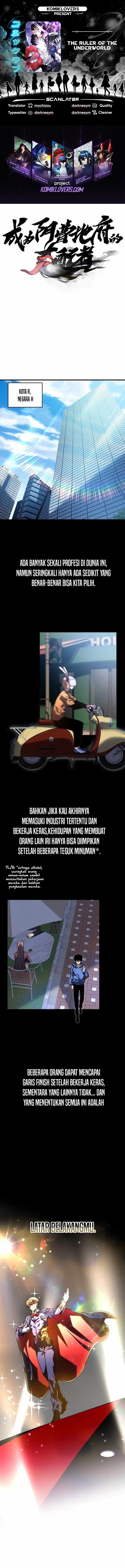 The Ruler of The Underworld Chapter 01 Bahasa Indonesia