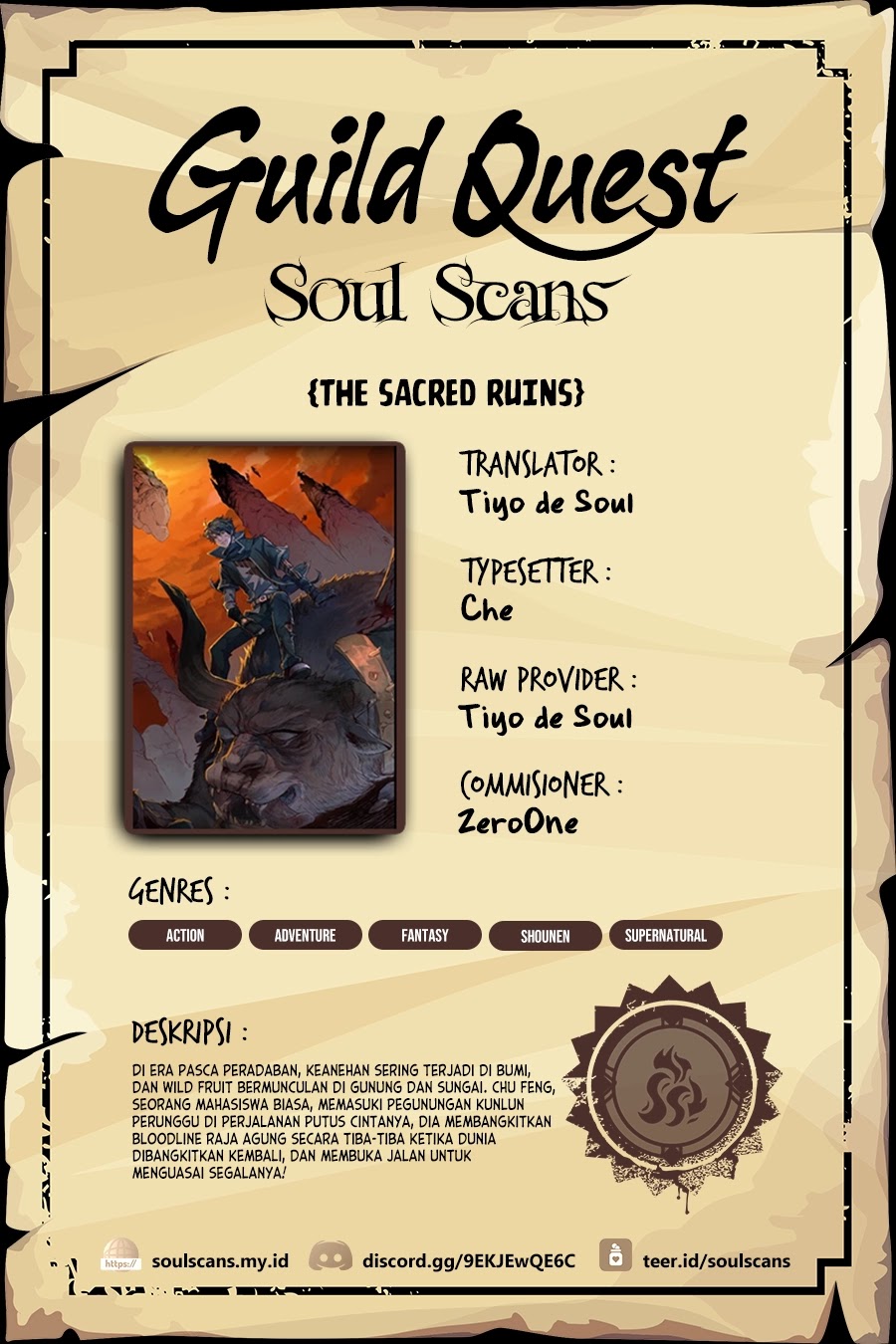 The Sacred Ruins chapter 196