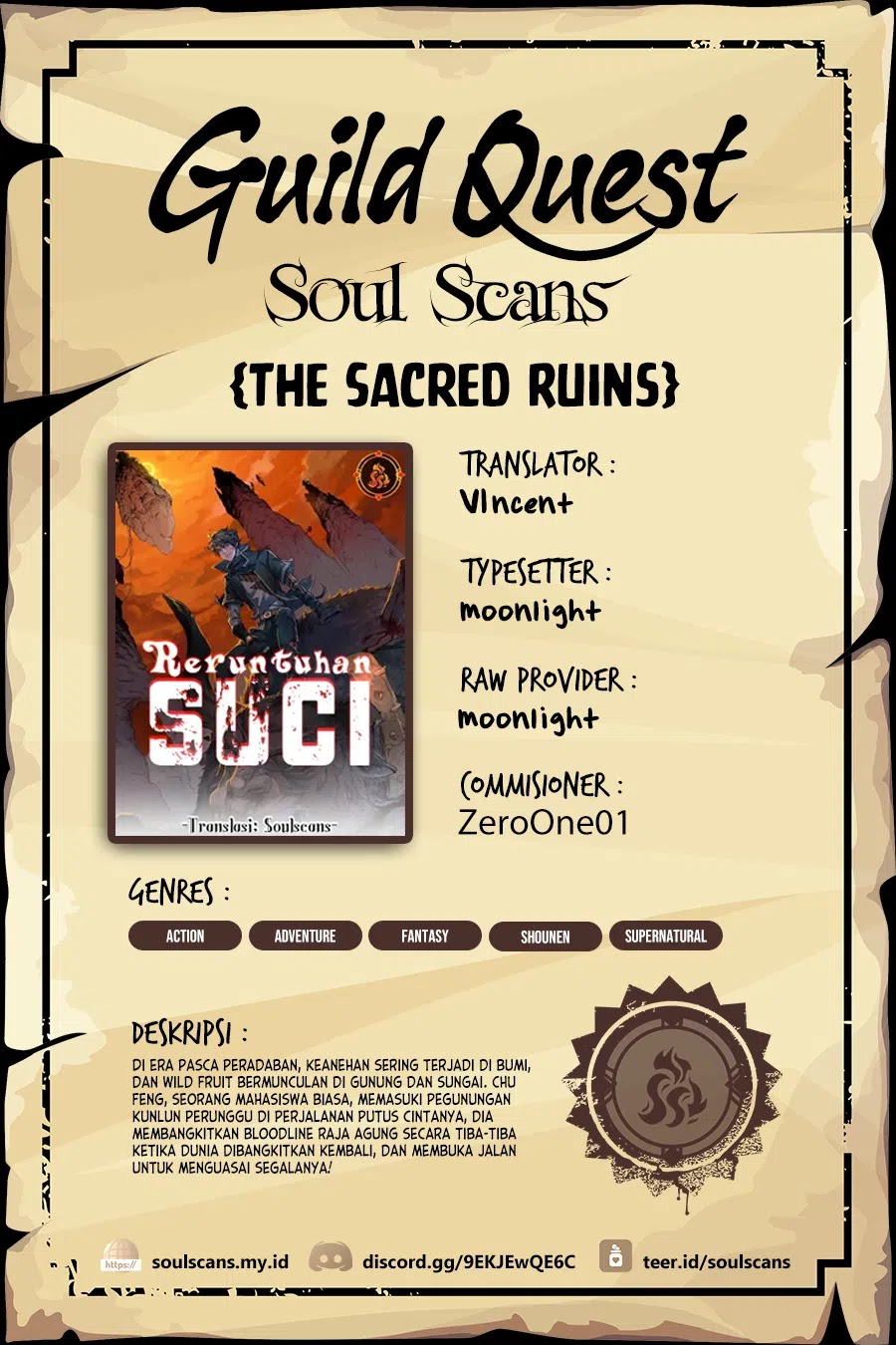 The Sacred Ruins chapter 210