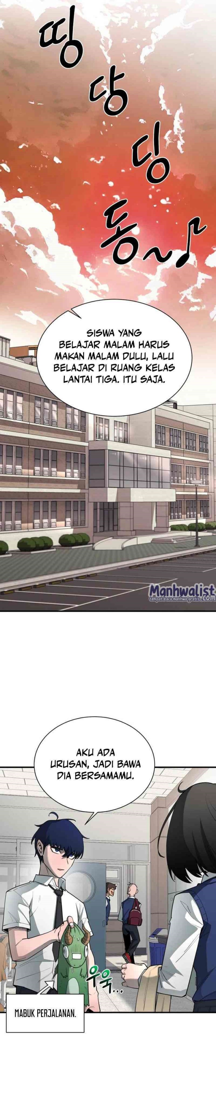 The School Life of the Earth Leader Chapter 13 Bahasa Indonesia