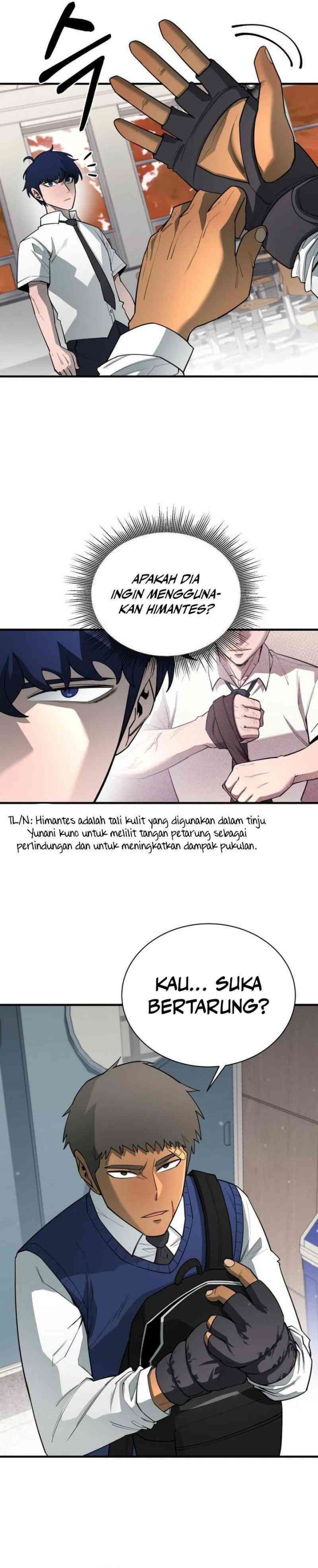 The School Life of the Earth Leader Chapter 13 Bahasa Indonesia