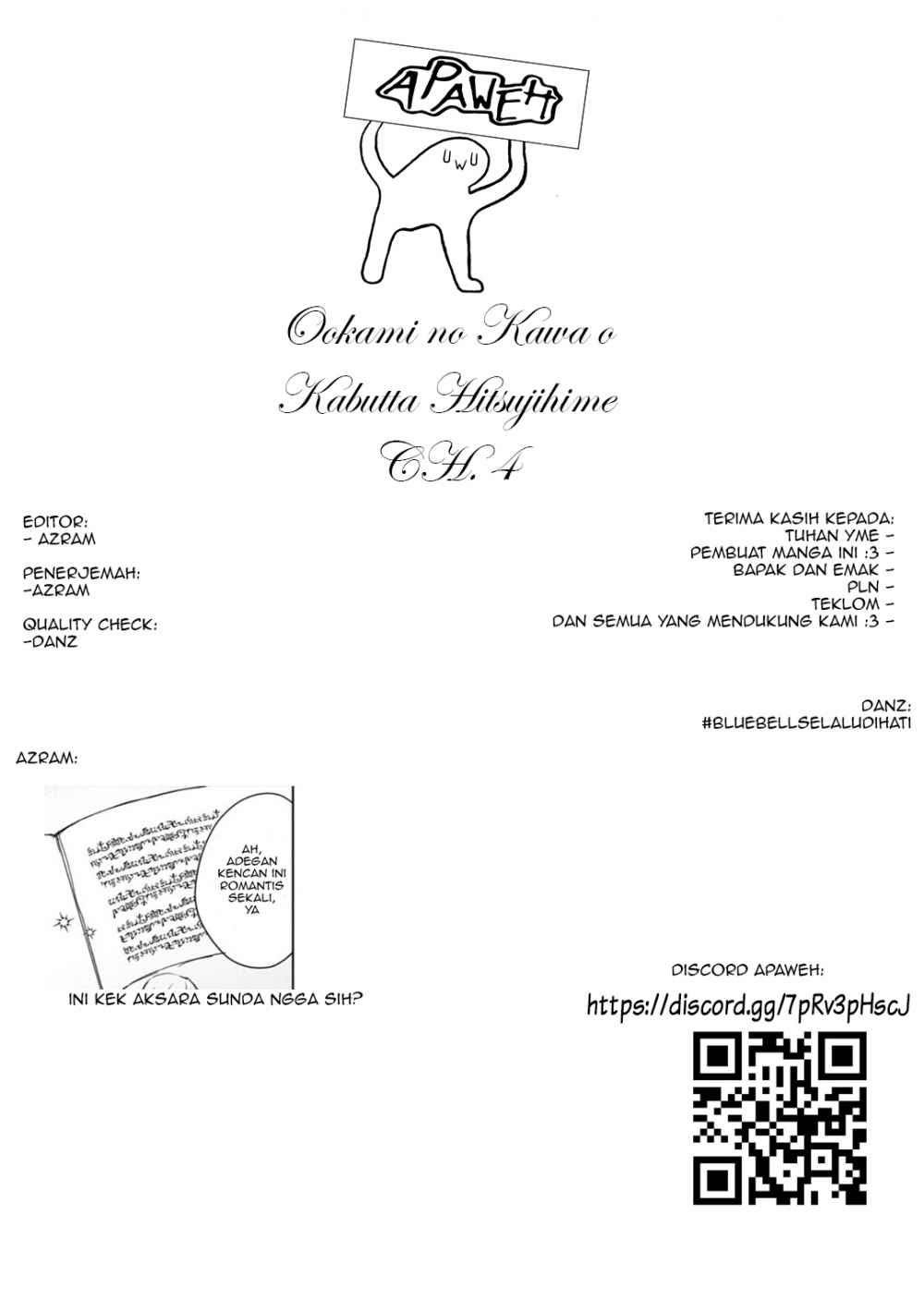 The Sheep Princess in Wolf’s Clothing Chapter 04 Bahasa Indonesia