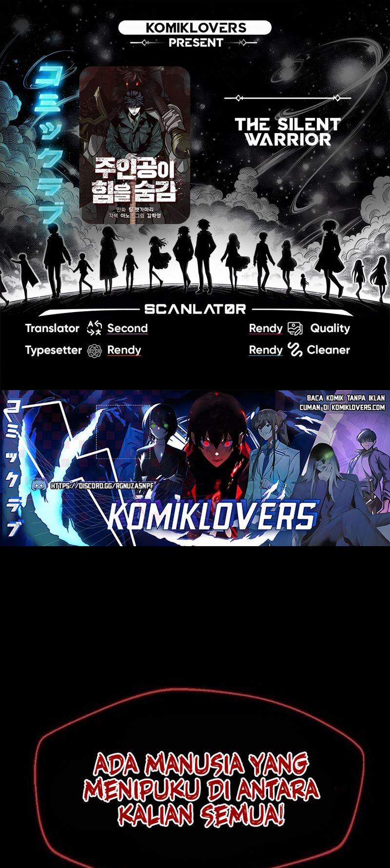 The Silent Warrior Chapter 04 Bahasa Indonesia