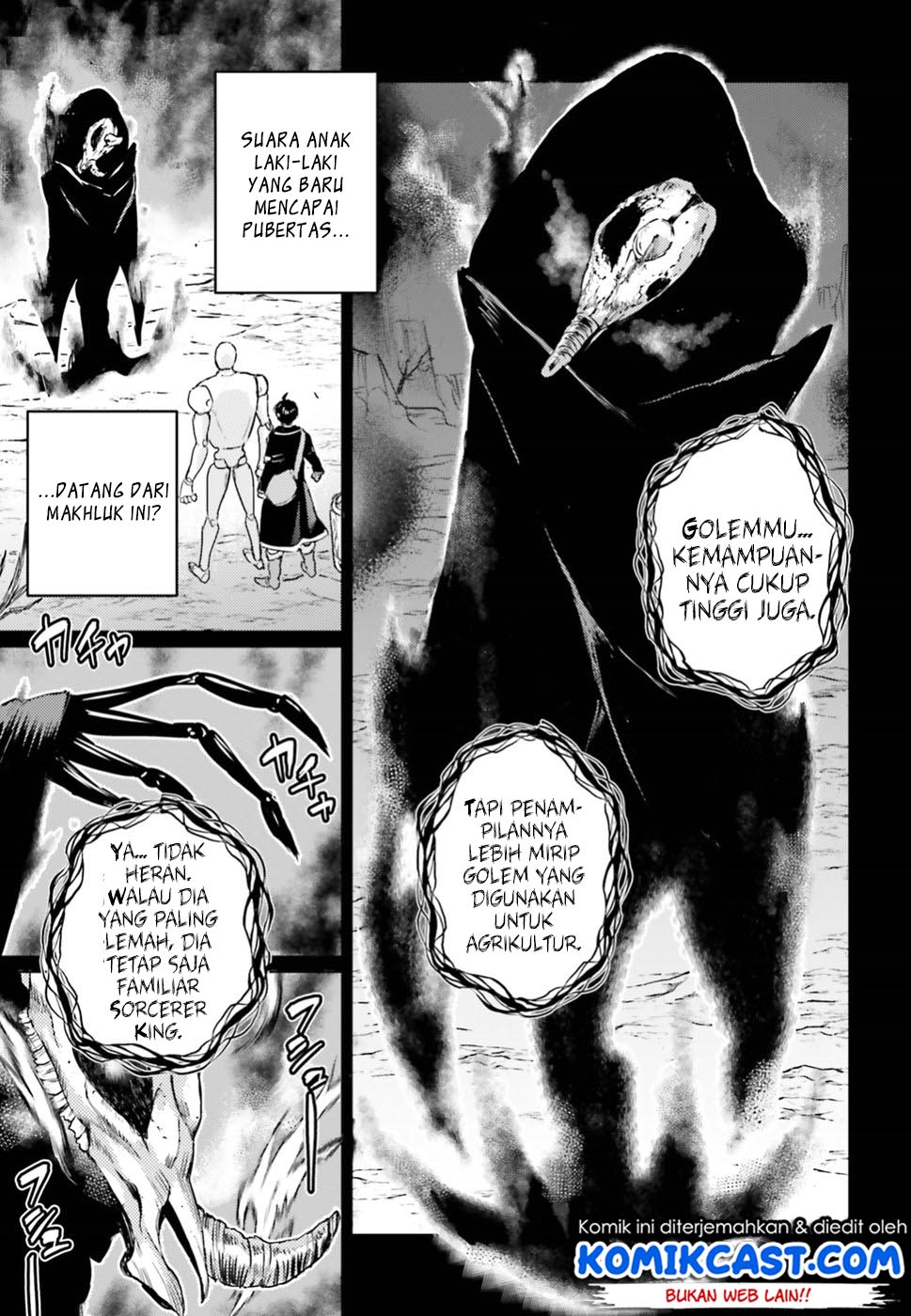 The Sorcerer King of Destruction and the Golem of the Barbarian Queen chapter 4