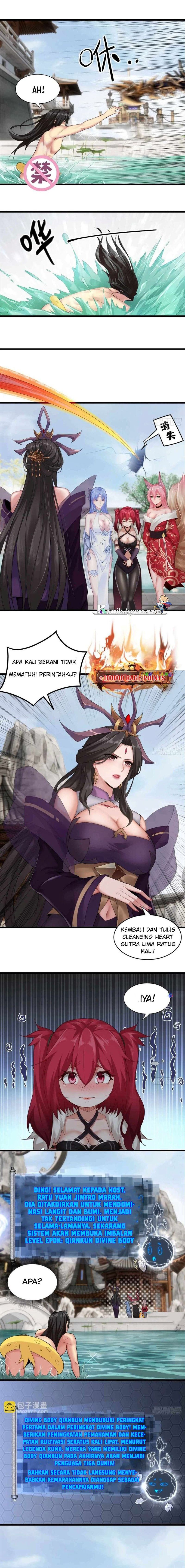 The Start of a Stunning and Feisty Master: A System with Ten Pounds of Rebellion Chapter 01 Bahasa Indonesia