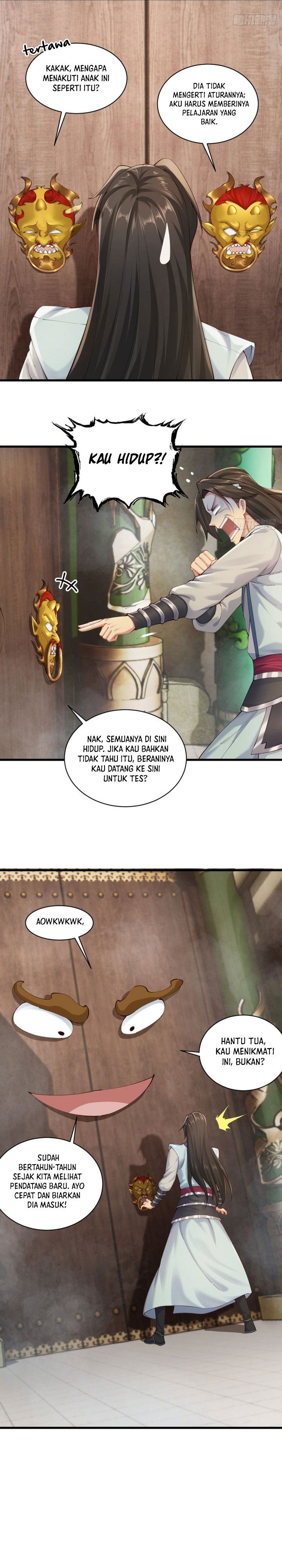 The Start of a Stunning and Feisty Master: A System with Ten Pounds of Rebellion Chapter 13 Bahasa Indonesia