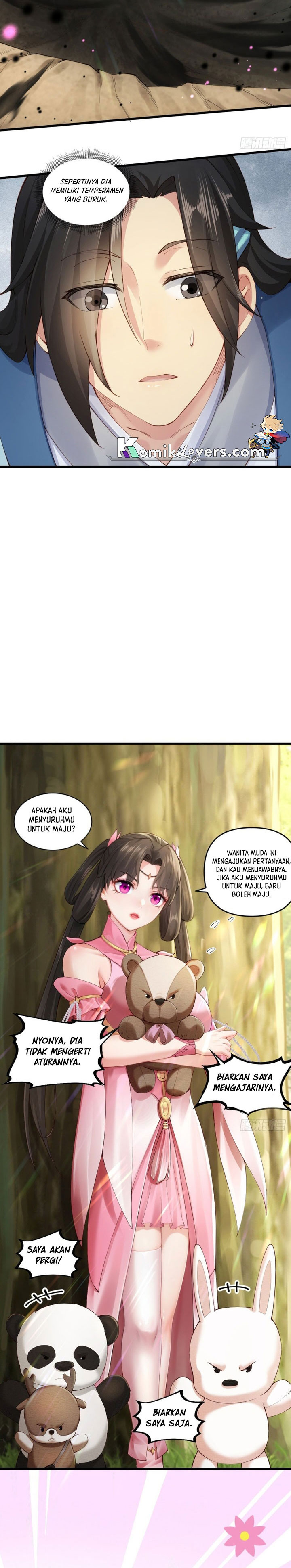 The Start of a Stunning and Feisty Master: A System with Ten Pounds of Rebellion Chapter 13 Bahasa Indonesia