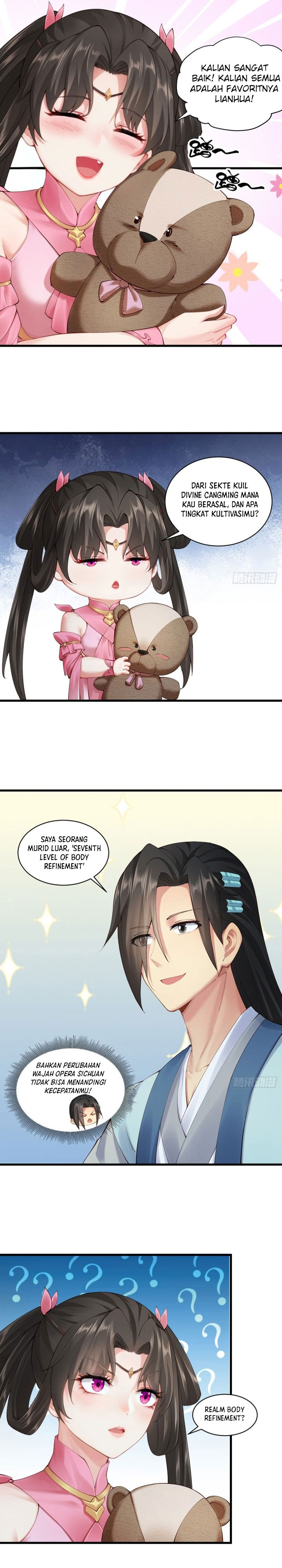 The Start of a Stunning and Feisty Master: A System with Ten Pounds of Rebellion Chapter 13 Bahasa Indonesia