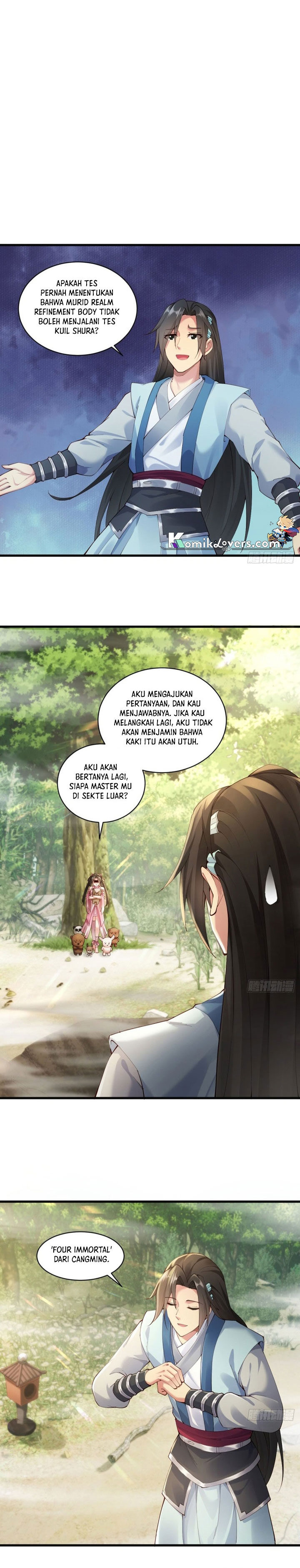 The Start of a Stunning and Feisty Master: A System with Ten Pounds of Rebellion Chapter 13 Bahasa Indonesia