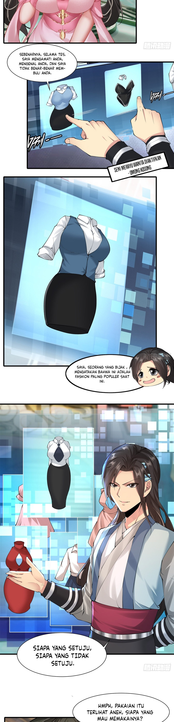 The Start of a Stunning and Feisty Master: A System with Ten Pounds of Rebellion Chapter 20 Bahasa Indonesia