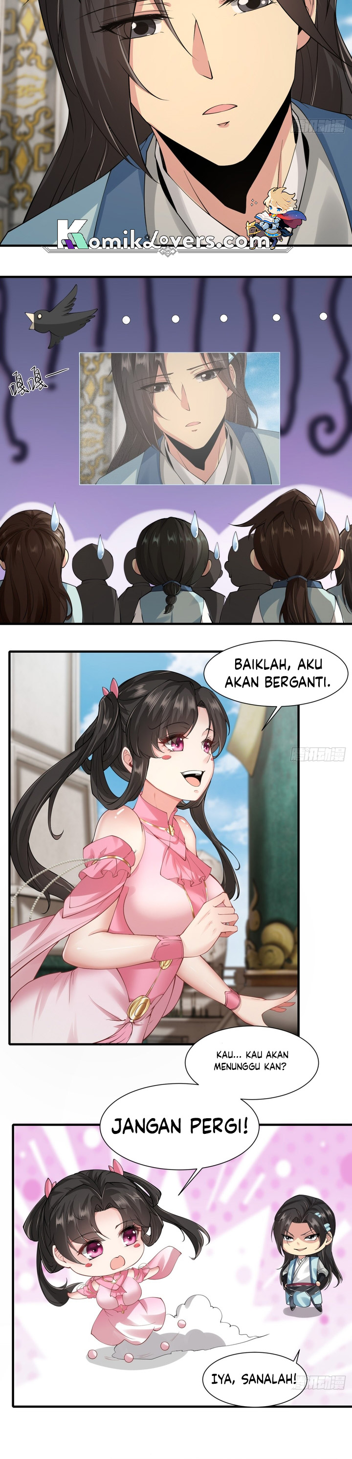 The Start of a Stunning and Feisty Master: A System with Ten Pounds of Rebellion Chapter 20 Bahasa Indonesia