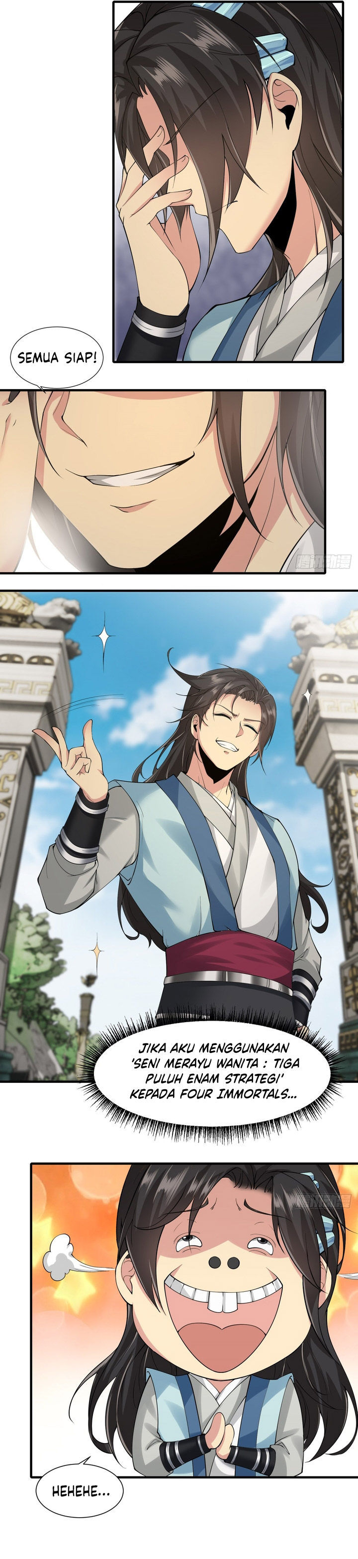 The Start of a Stunning and Feisty Master: A System with Ten Pounds of Rebellion Chapter 20 Bahasa Indonesia