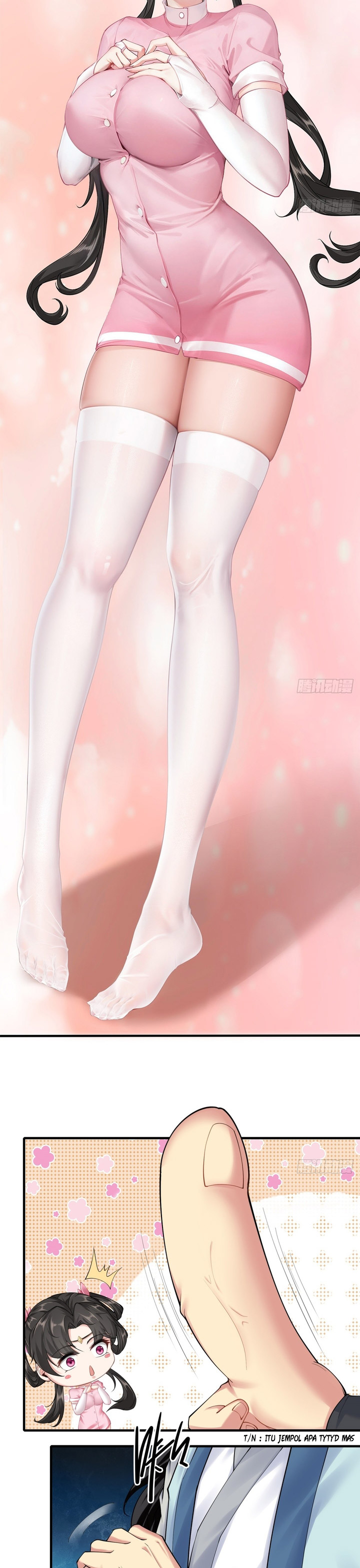 The Start of a Stunning and Feisty Master: A System with Ten Pounds of Rebellion Chapter 20 Bahasa Indonesia