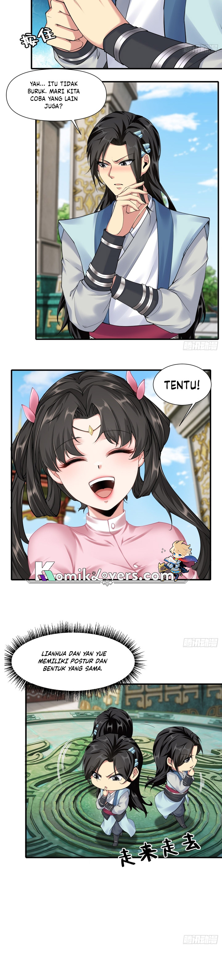 The Start of a Stunning and Feisty Master: A System with Ten Pounds of Rebellion Chapter 20 Bahasa Indonesia