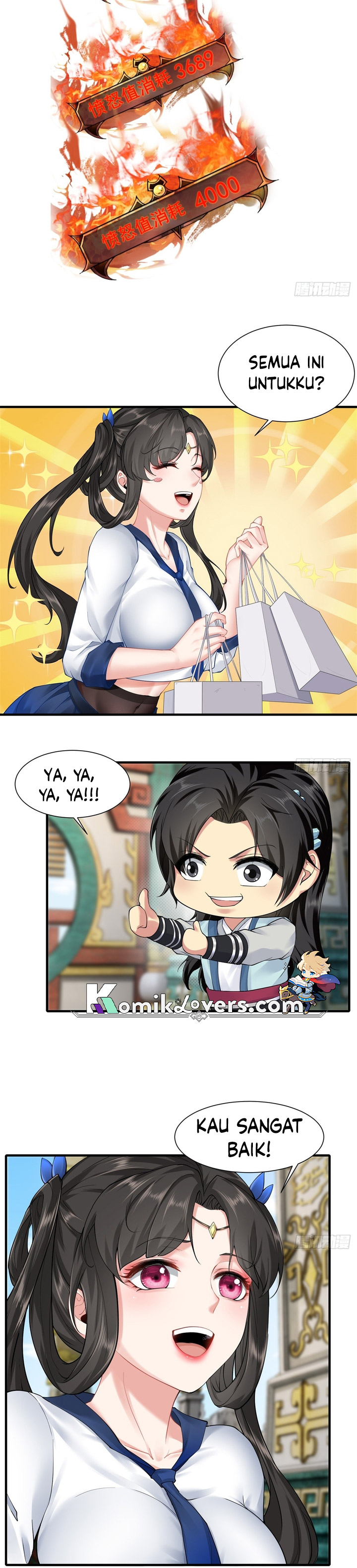 The Start of a Stunning and Feisty Master: A System with Ten Pounds of Rebellion Chapter 20 Bahasa Indonesia