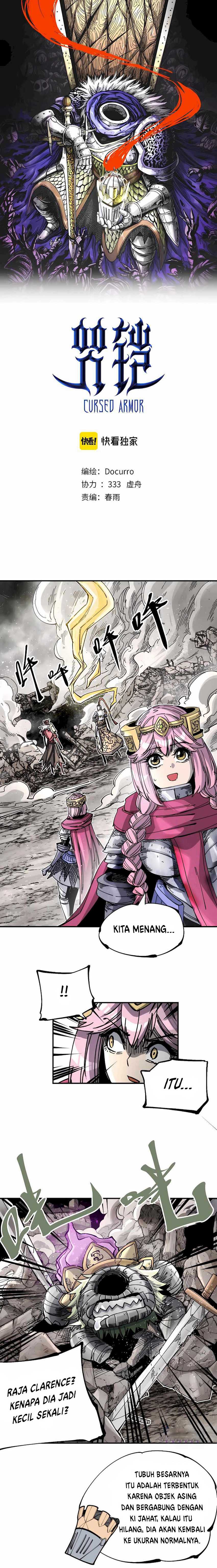 The Story of a Cursed Armor Chapter 14 Bahasa Indonesia