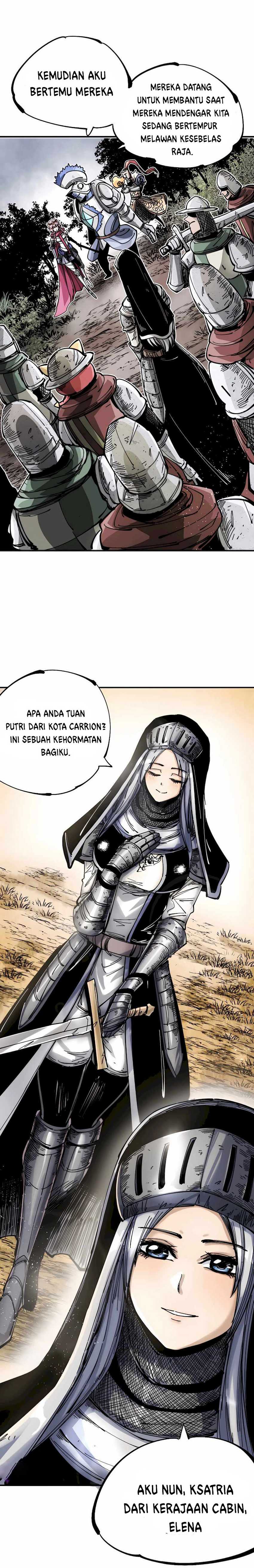 The Story of a Cursed Armor Chapter 14 Bahasa Indonesia