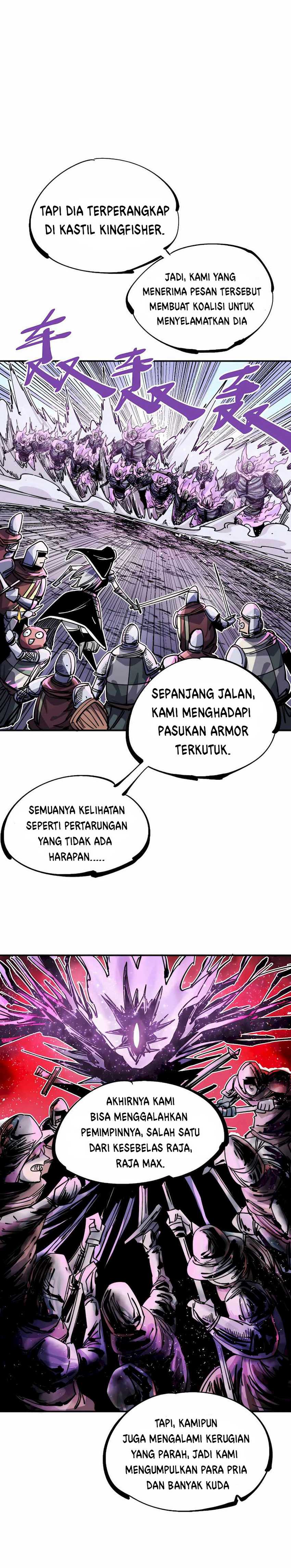 The Story of a Cursed Armor Chapter 14 Bahasa Indonesia