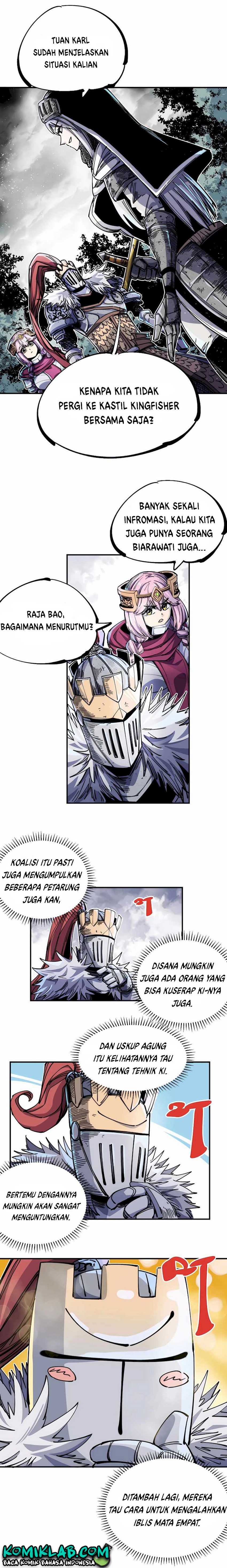 The Story of a Cursed Armor Chapter 14 Bahasa Indonesia