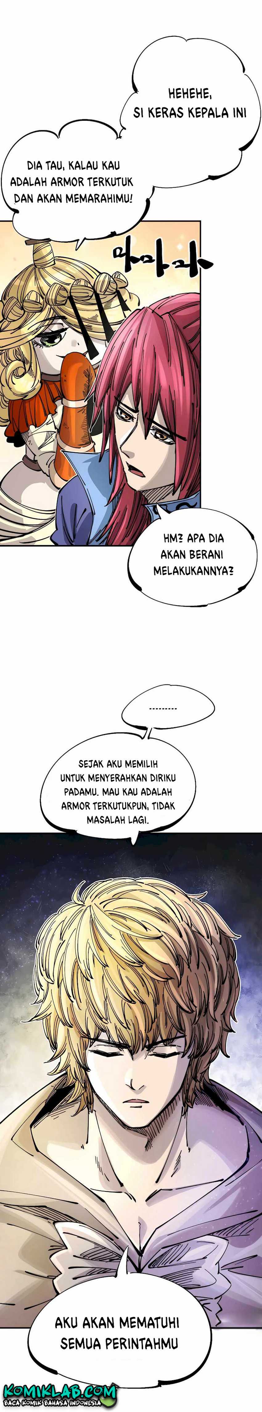 The Story of a Cursed Armor Chapter 14 Bahasa Indonesia