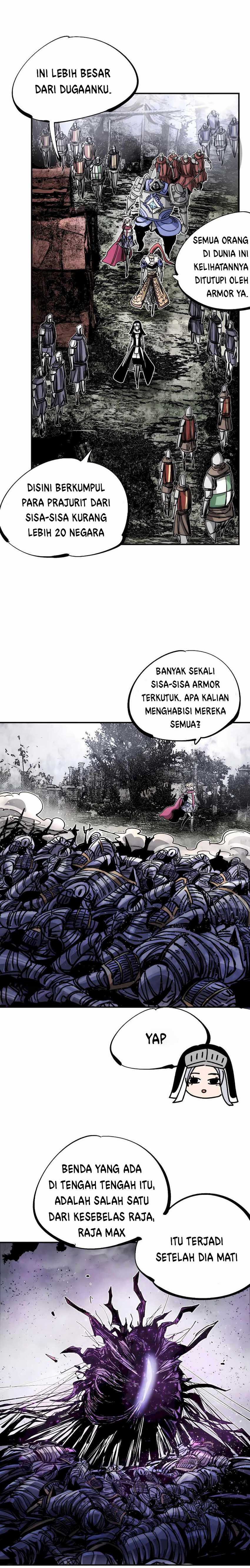 The Story of a Cursed Armor Chapter 14 Bahasa Indonesia