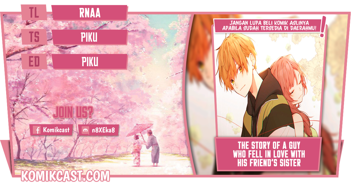 The Story of a Guy who fell in love with his Friend’s Sister Chapter 14 Bahasa Indonesia
