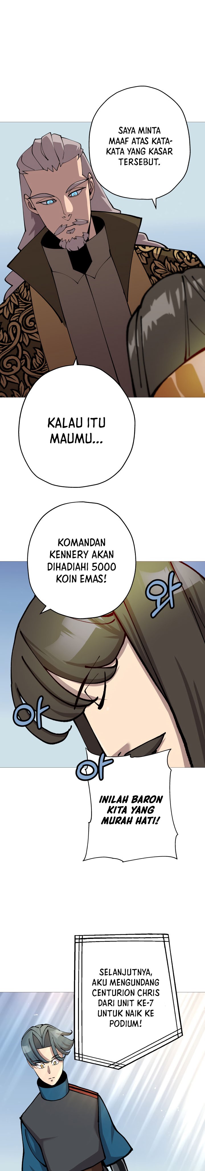 The Story of a Low-Rank Soldier Becoming a Monarch Chapter 20 Bahasa Indonesia