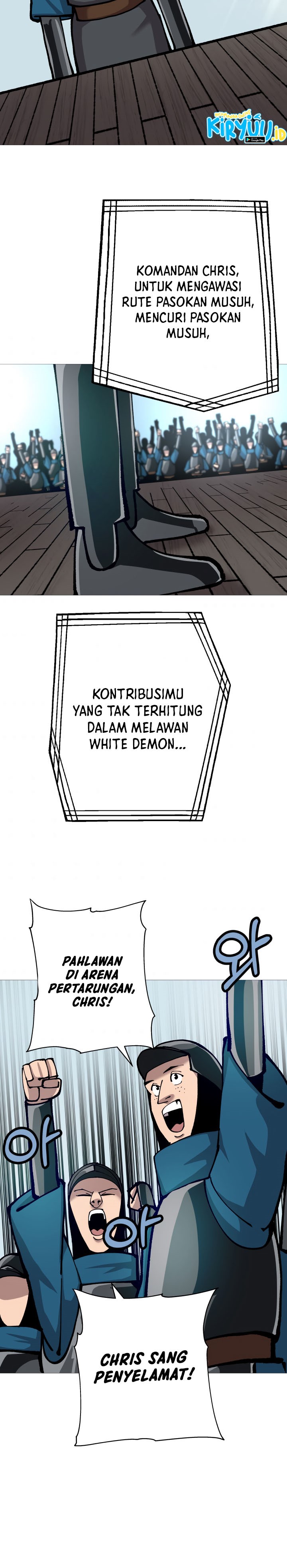 The Story of a Low-Rank Soldier Becoming a Monarch Chapter 20 Bahasa Indonesia