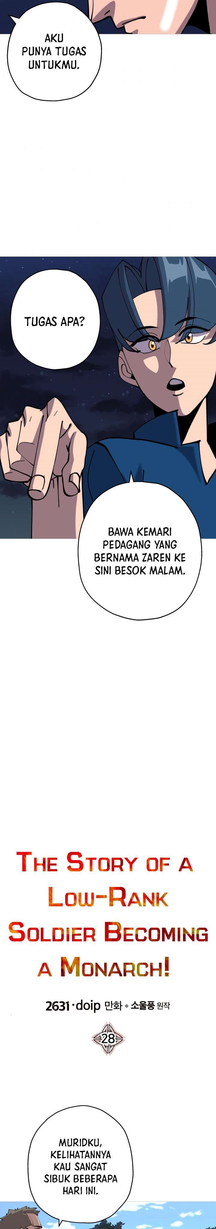 The Story of a Low-Rank Soldier Becoming a Monarch chapter 28
