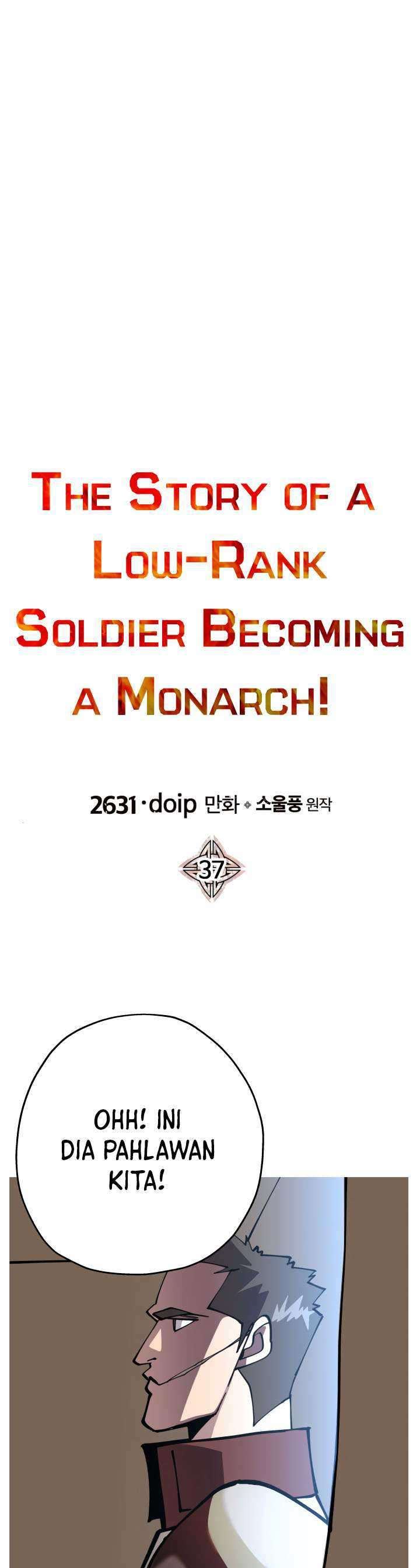 The Story of a Low-Rank Soldier Becoming a Monarch chapter 37