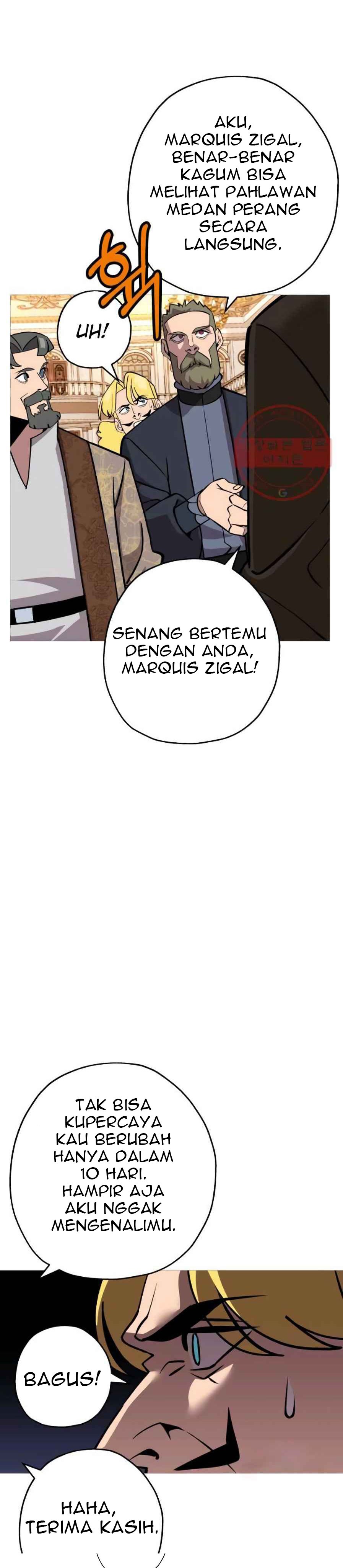 The Story of a Low-Rank Soldier Becoming a Monarch Chapter 56 Bahasa Indonesia